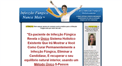 Desktop Screenshot of infecaofungicanuncamais.com